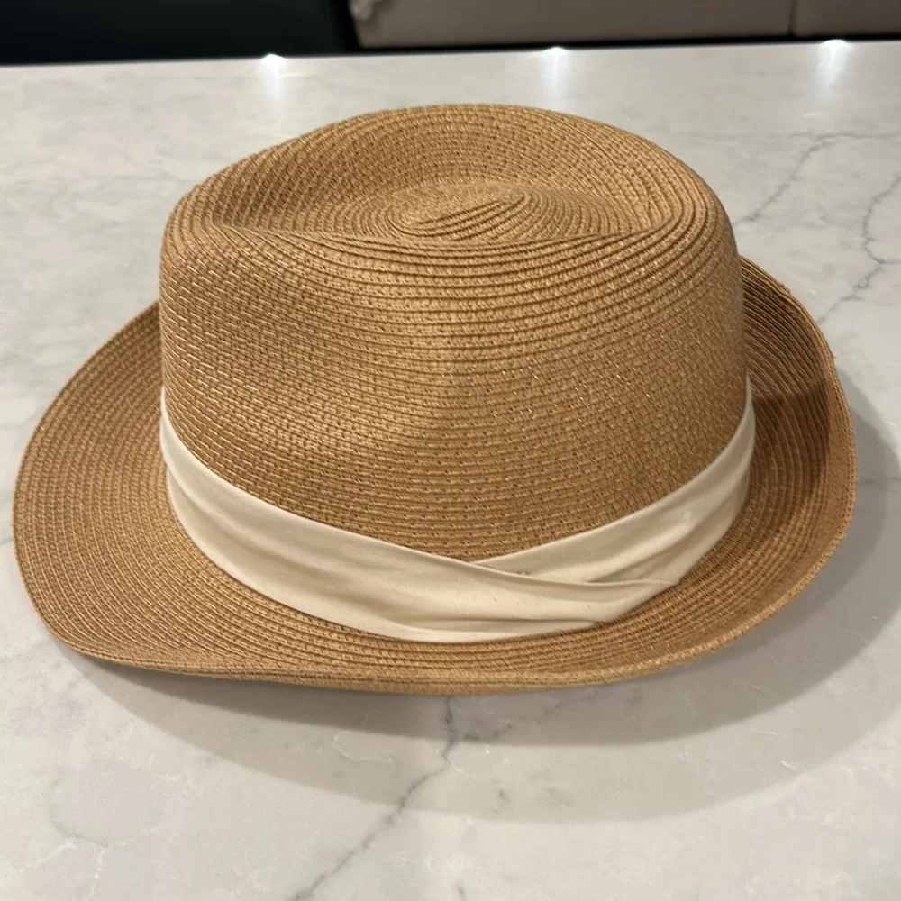 Brand New straw fedora - Picture 4 of 5